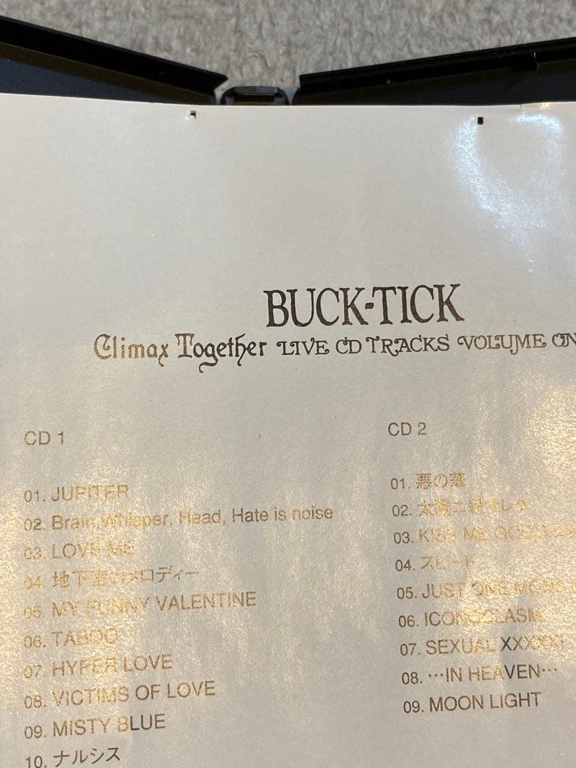 ミュージック BUCK-TICK Climax together Collector Box