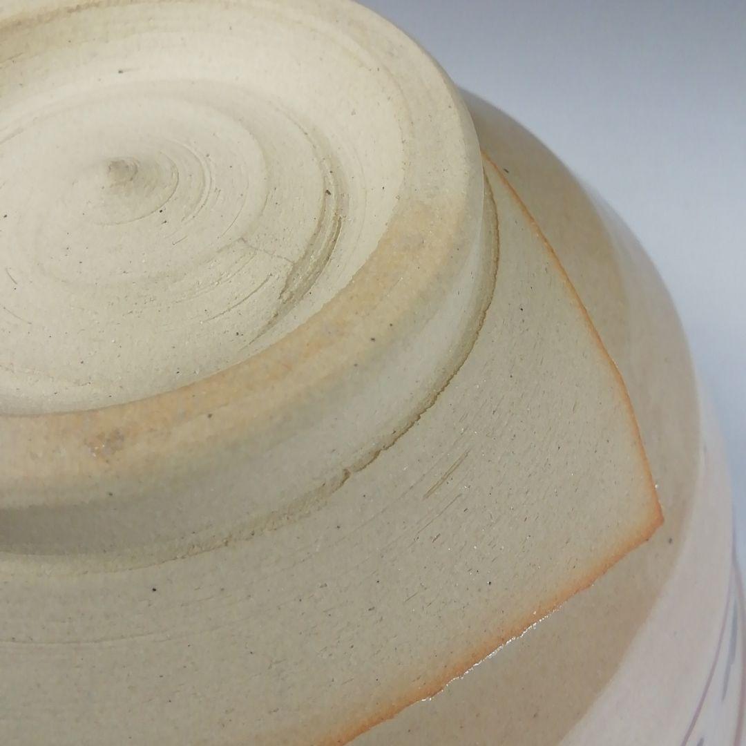 Ｔ３２８　茶碗　『赤膚焼』『尾西楽斎 造』　共箱　抹茶碗　茶道具