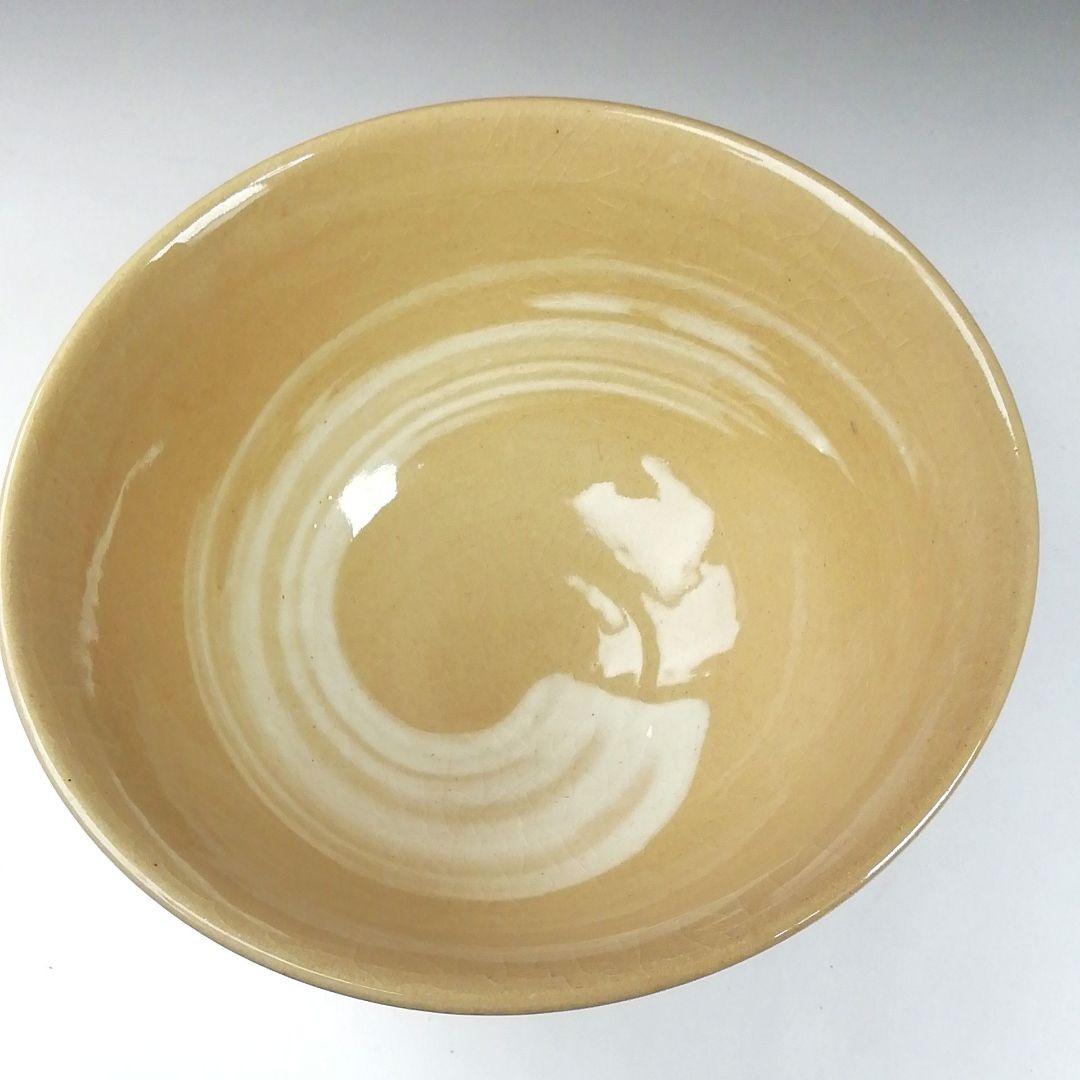 Ｔ３２８　茶碗　『赤膚焼』『尾西楽斎 造』　共箱　抹茶碗　茶道具