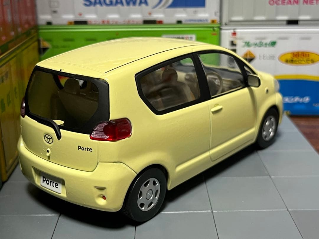 ★トヨタ PORTE ポルテ カラーサンプル 1/30