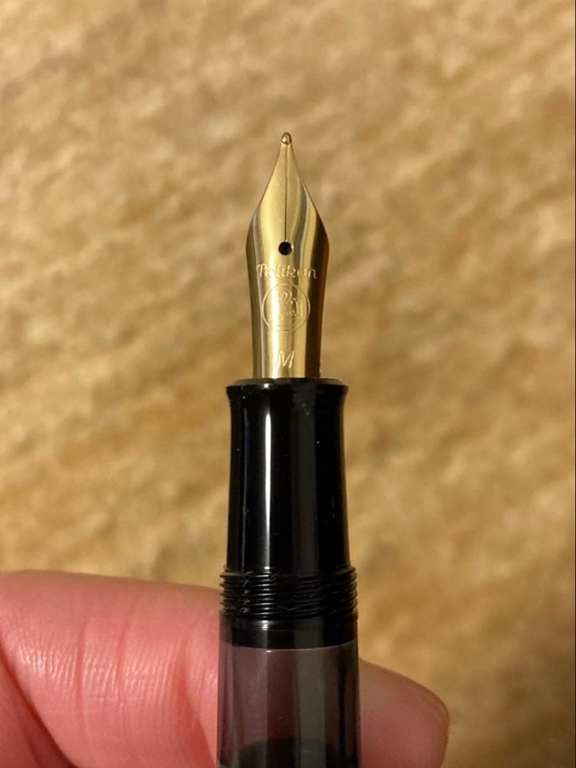 【新品未使用】Pelikan 万年筆　クラシック　グリーンマーブル　ペリカン