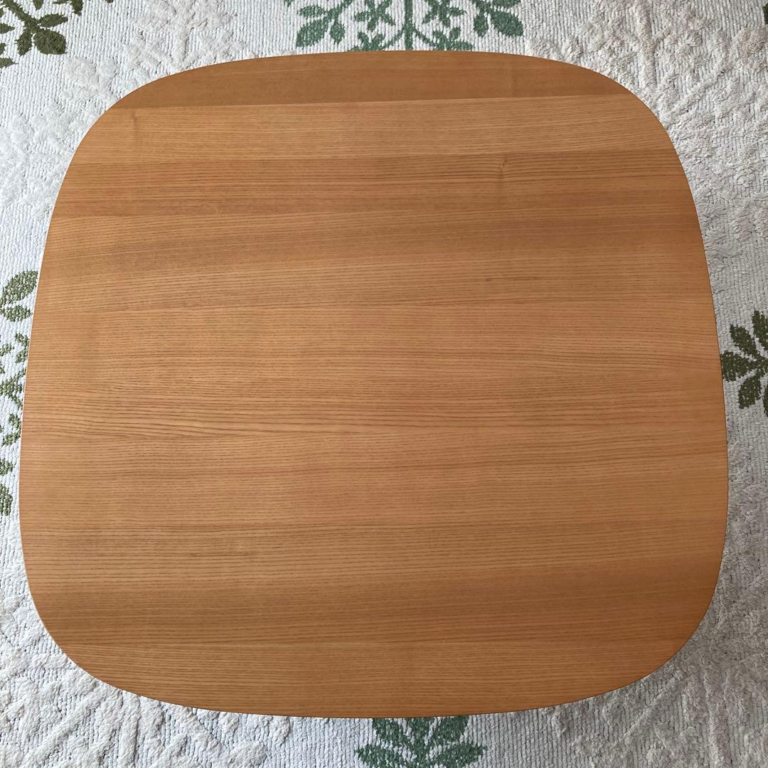 無印良品　こたつ　正方形 MJ-KSF840/N ナチュラルカラー