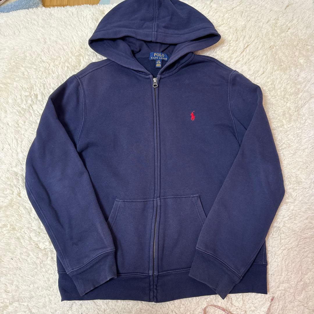 Polo Ralph Lauren ネイビー パーカー L/G