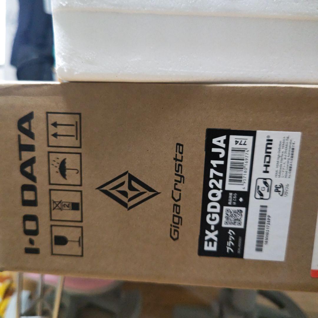 ディスプレイ・モニター本体 I-O DATA ex-gdq271ja