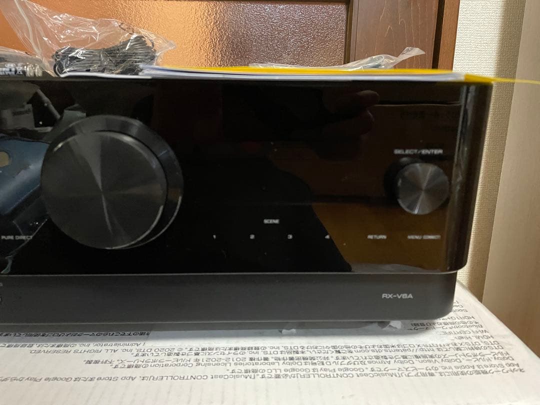 YAMAHA RX-V6A AVアンプ 未使用品 付属品完備