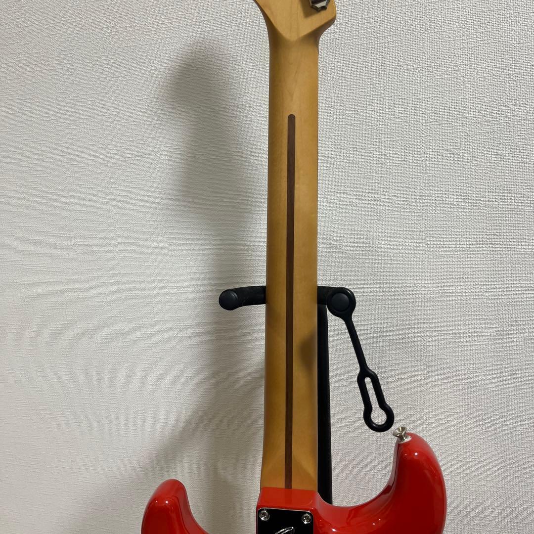 fender stratcaster player2 コーラルレッドハードケース
