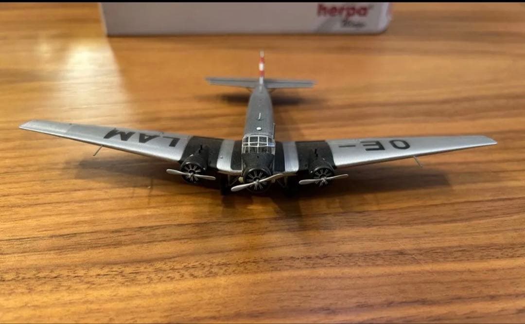 新品Herpa Junkers Ju 52/3m 1/160 絶版 OE-LAM