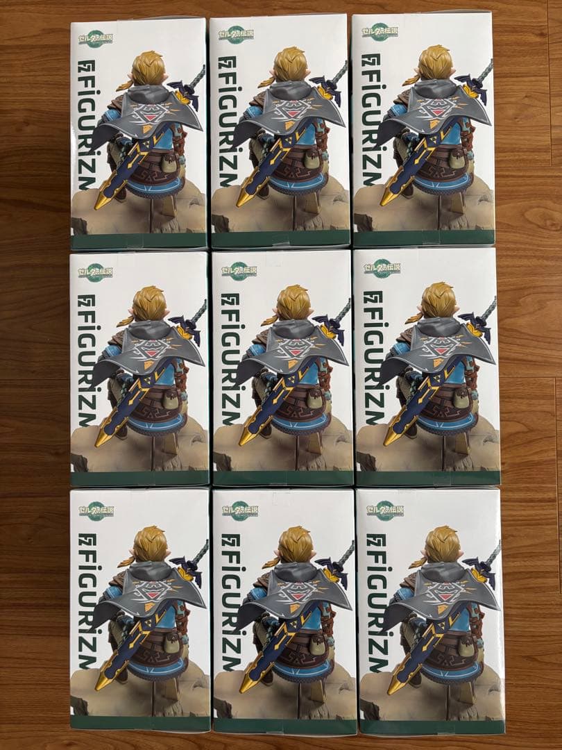 ゼルダの伝説　FiGURiZMα　リンク　フィギュア　9体セット