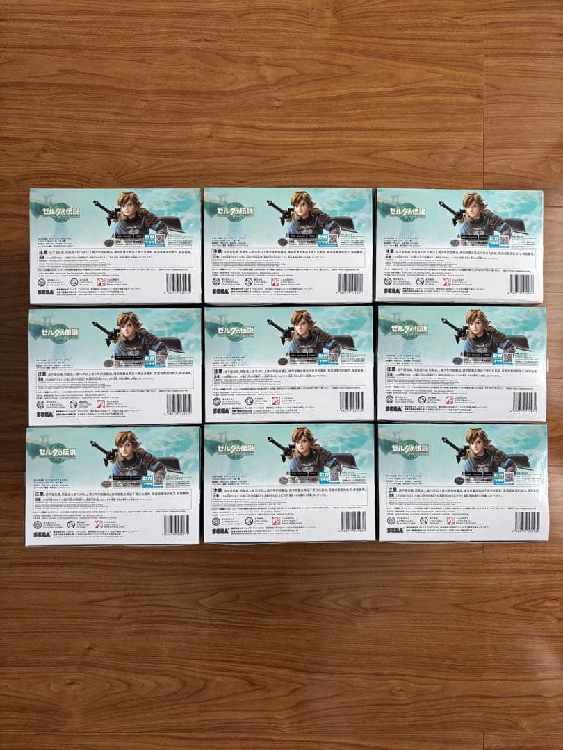 ゼルダの伝説　FiGURiZMα　リンク　フィギュア　9体セット