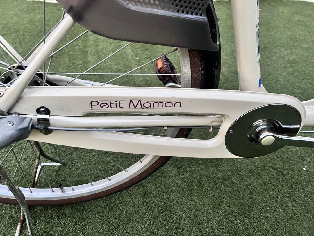 22/26インチ　ママチャリ　子ども乗せ