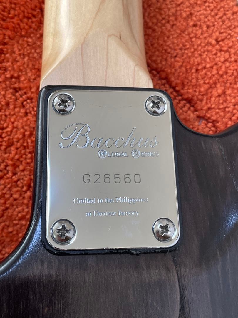 Bacchus TACTICS TRL テレキャスタータイプ