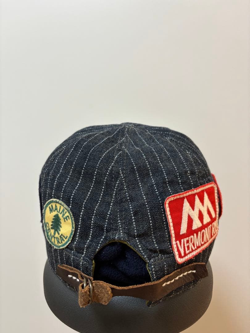 DENIM DUNGAREE ワッペン　パッチ　デニム キャップ　サイズ52