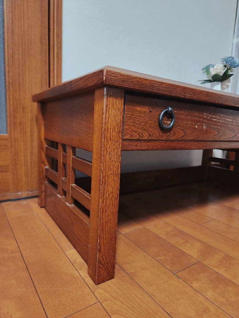 hikari光製作所文机ローテーブルアンティークヴィンテージ古道具古民家古民具