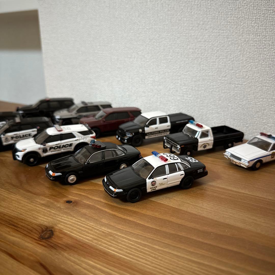 GREENLIGHT 1/64　パトカー　11台まとめ売り