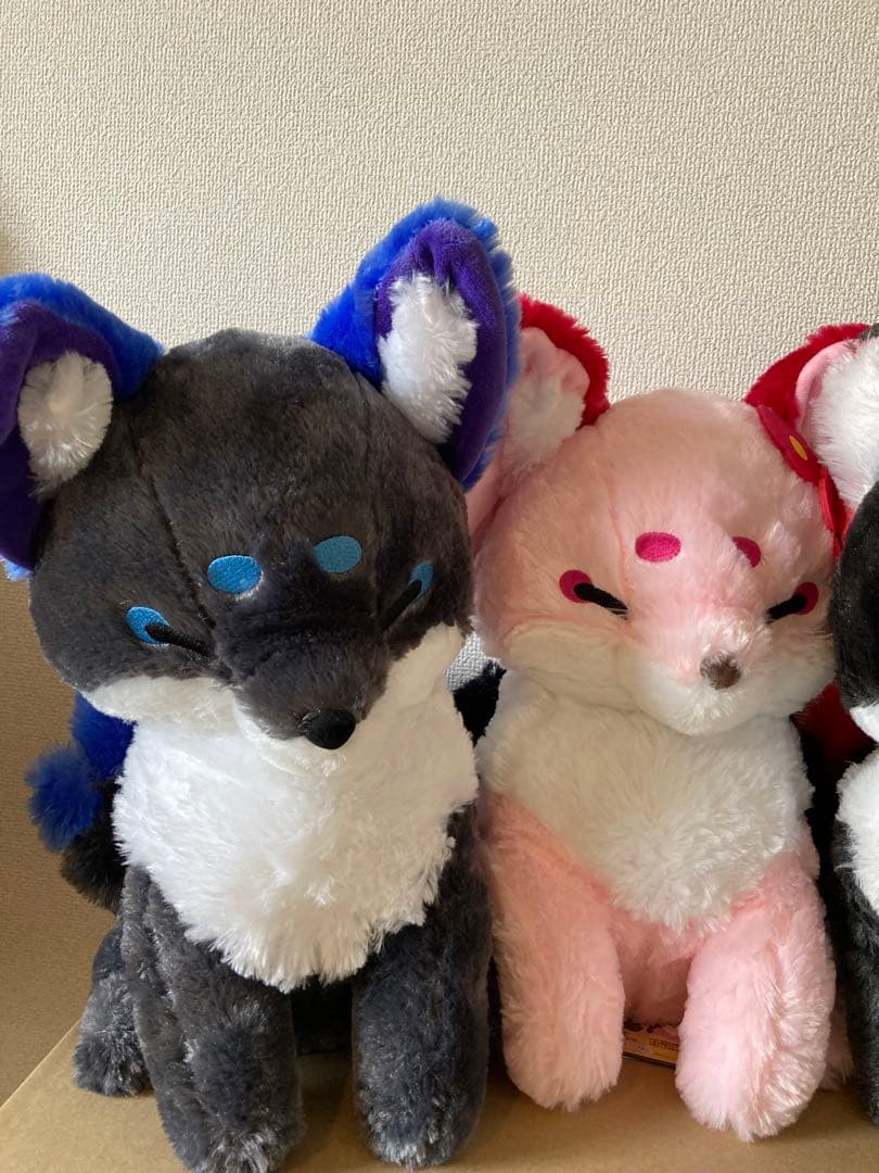 ちょコンとキツネ 九尾 ウルトラBIGぬいぐるみ 4つセット