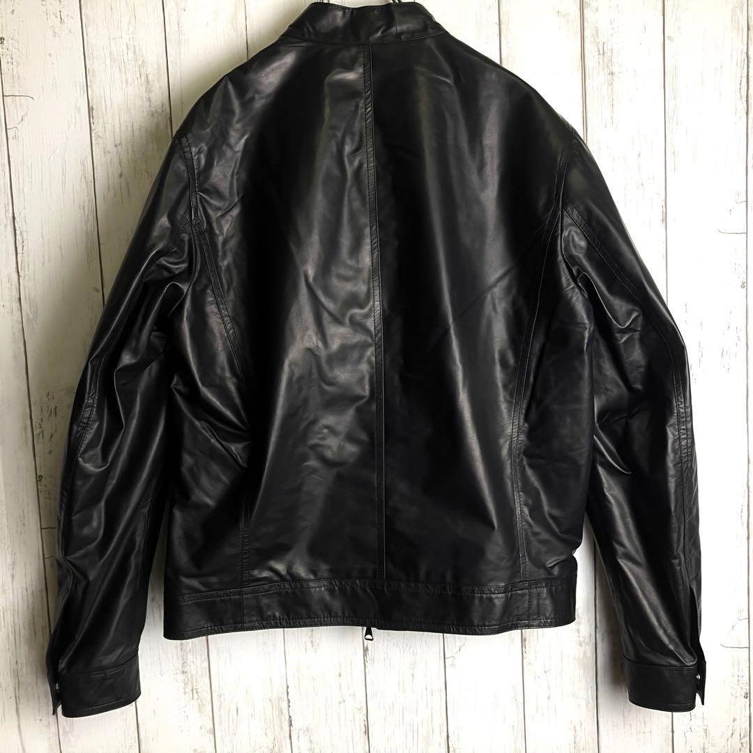 【未使用級】EMMETI エンメティ JURI ライダース ラムスキン 50