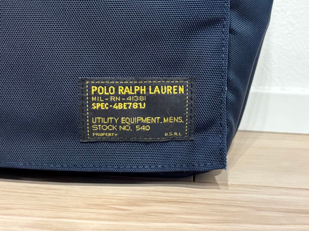 Polo Ralph Lauren ネイビー ビジネスバッグ