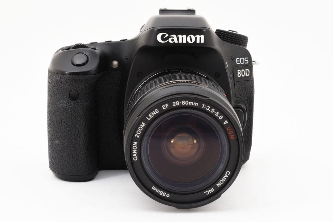 一眼レフカメラ/Wi-Fi搭載/Canon EOS 80D標準レンズセット