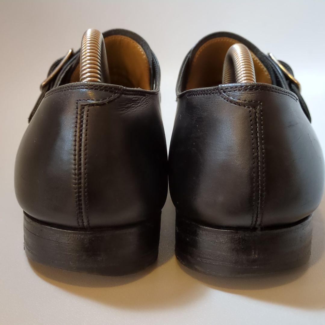 EDWARD GREEN エドワード グリーン◆シングルモンク　メダリオン革靴