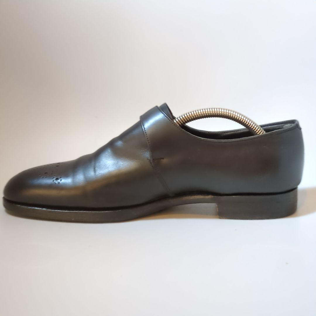 EDWARD GREEN エドワード グリーン◆シングルモンク　メダリオン革靴