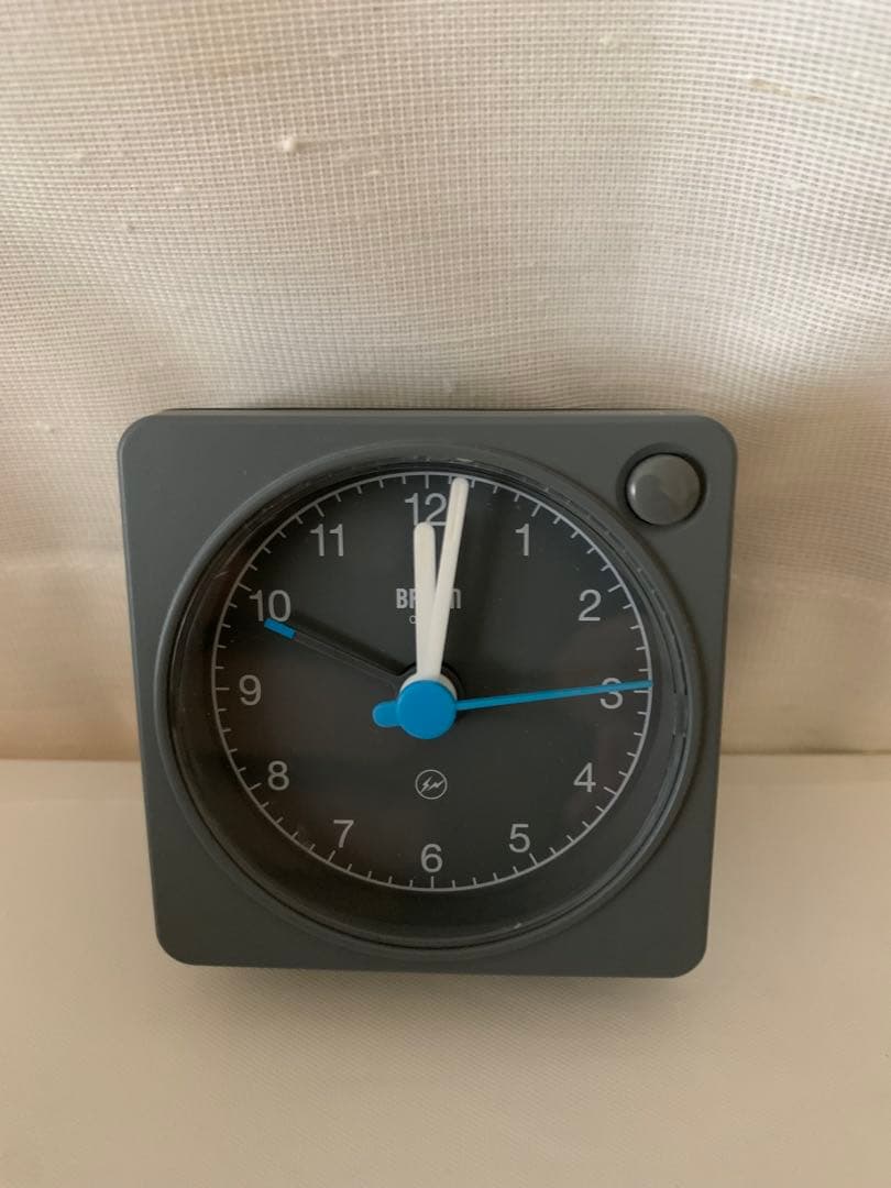 藤原ヒロシFRAGMENT × BRAUN Travel alarm 時計