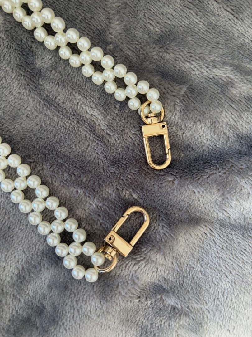 Ange Charme ロゴスマホパールチェーン　辻希美