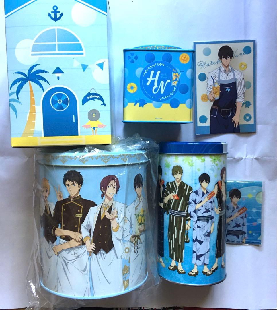 Free! 七瀬遙　グッズまとめ売り　缶バッジ　アクスタ　タペストリー等