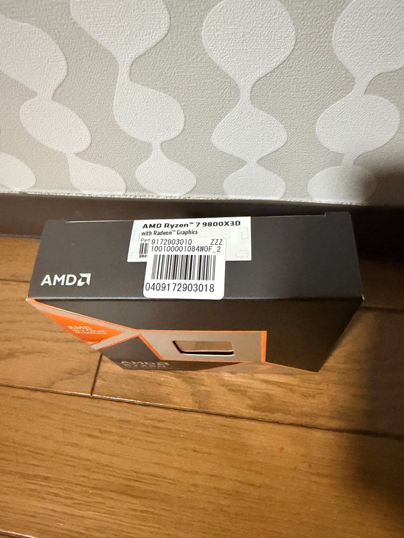 新品未開封　CPU AMD Ryzen 7 9800X3D