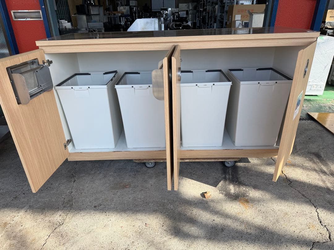 木目 ダストボックス 【ゴミ箱】