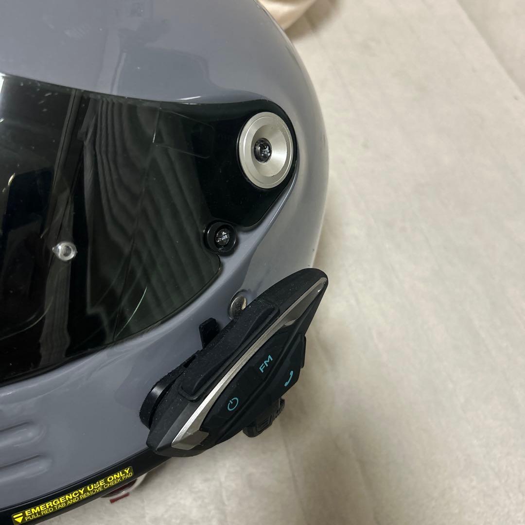 SHOEI フルフェイスヘルメット グラムスター　インカム付き