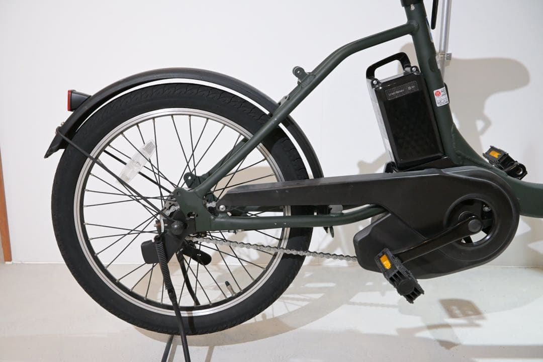 Panasonic BE-1ELSW013 電動アシスト自転車 マットグリーン