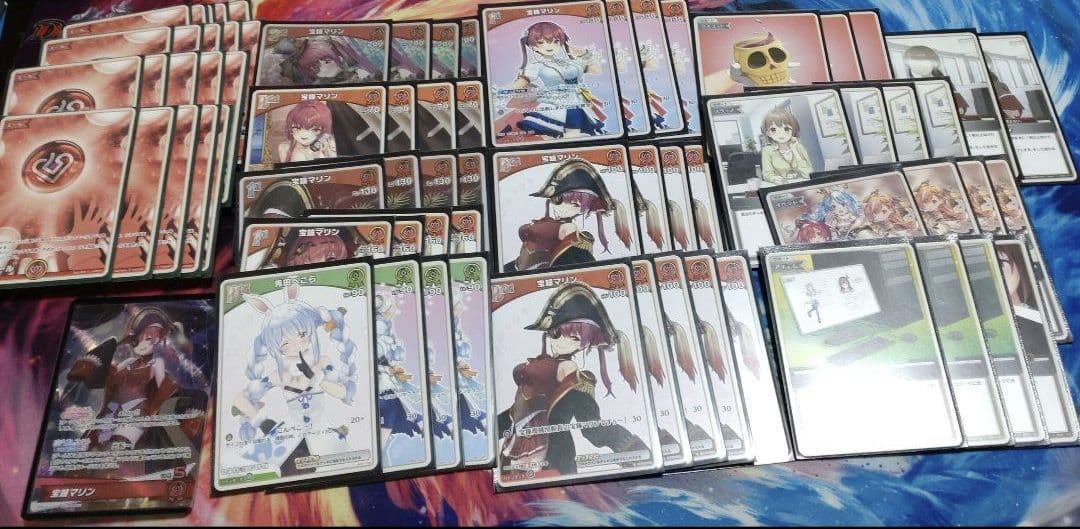 宝鐘マリン 構築済みデッキ【OSR付き】ホロカ ホロライブカード