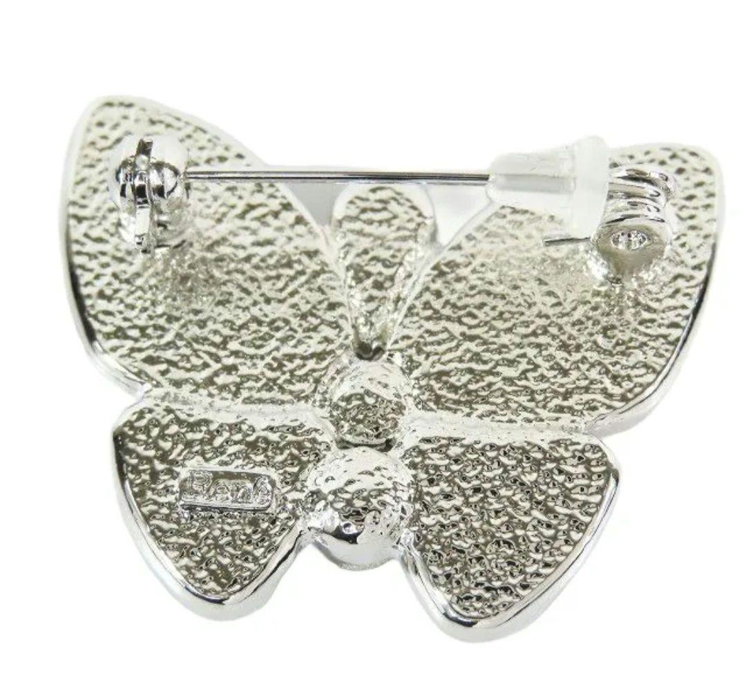 René 蝶々　ブローチ