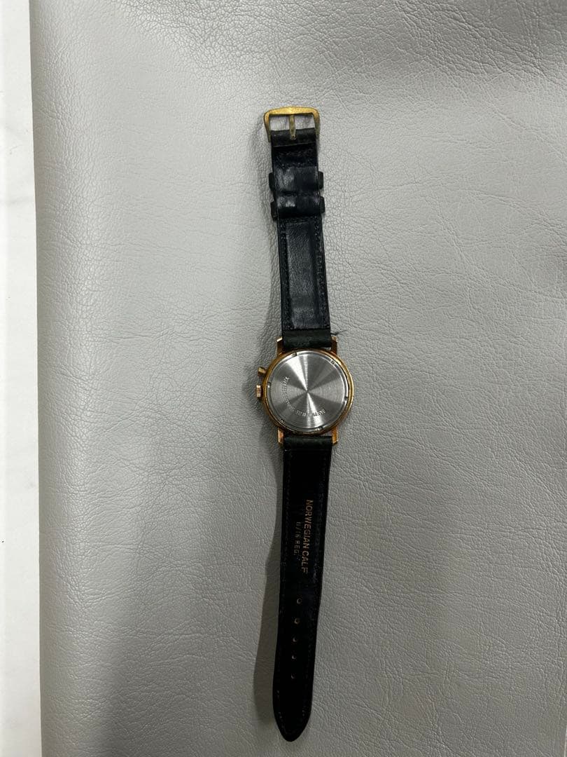 ポールガルニエ MinuStop 手巻き アンティーク グリーン