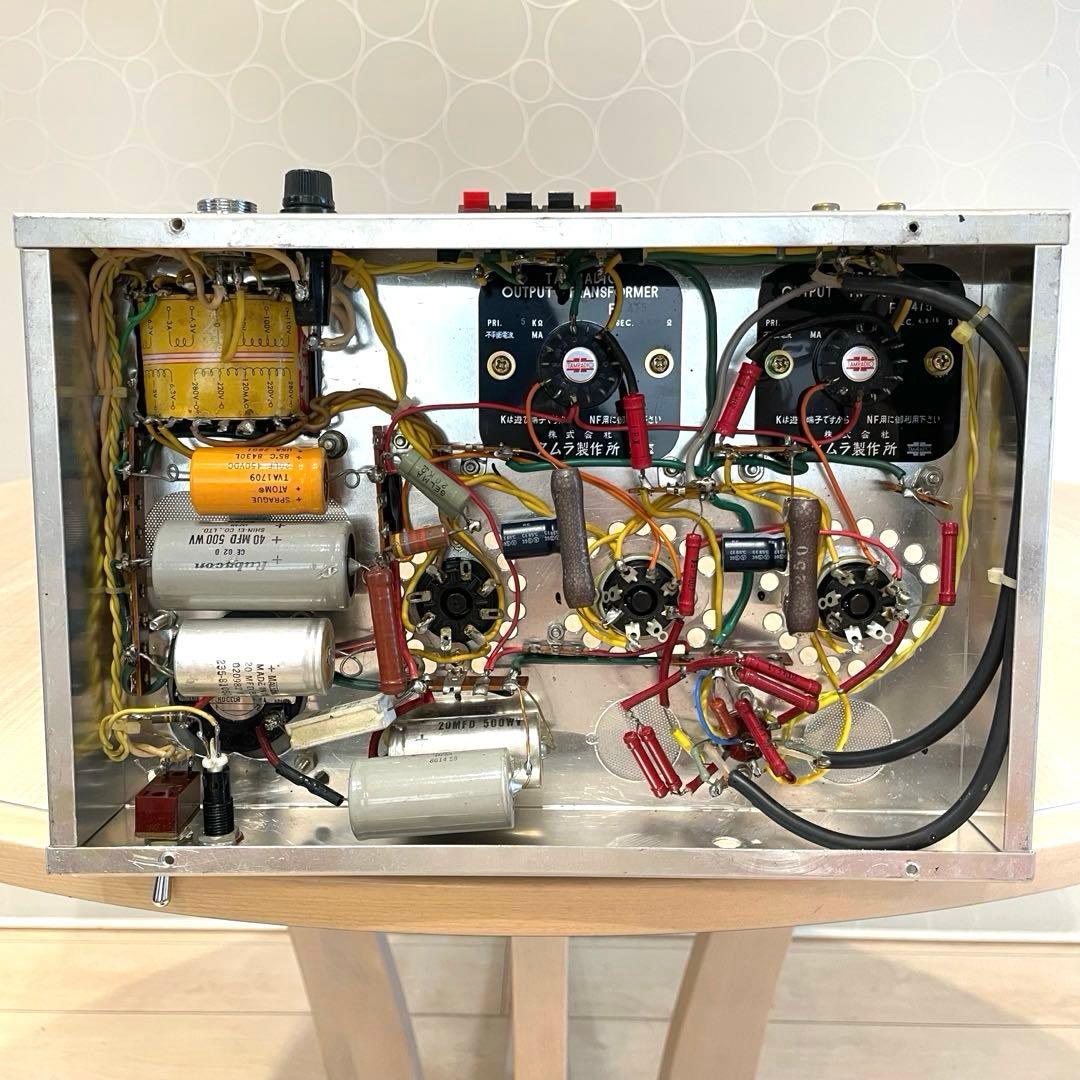 【希少】ビンテージ 真空管パワーアンプ TAMRADIO SEL トランス
