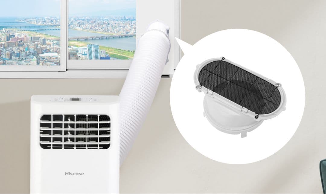 ハイセンス スポットクーラー HPAC-22G 工事不要 移動式エアコン