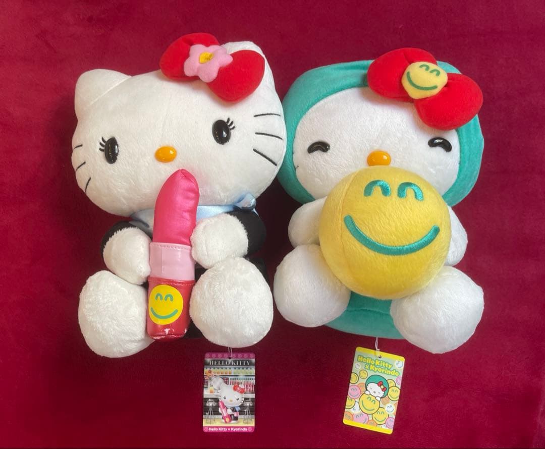 ご当地キティ ハローキティ 杏林堂 ぬいぐるみ 2体