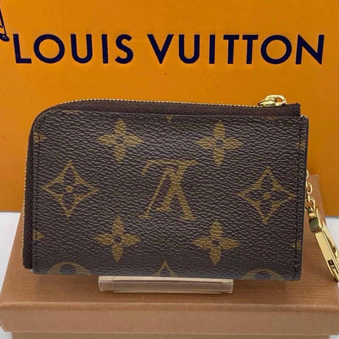 【超美品】ルイヴィトン　ケース　ポルトクレノア　オランプブルー　モノグラム