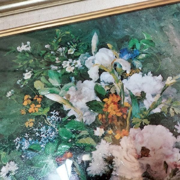オーギュスト ルノワール 春の花束 1866 複製画 額装 アート 静物画