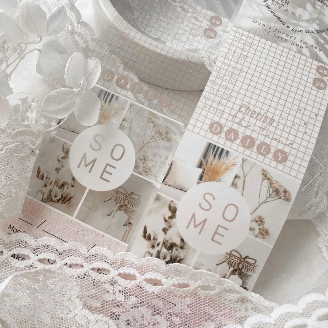 Journal pages 海外マスキングテープ　マステ 【1869】