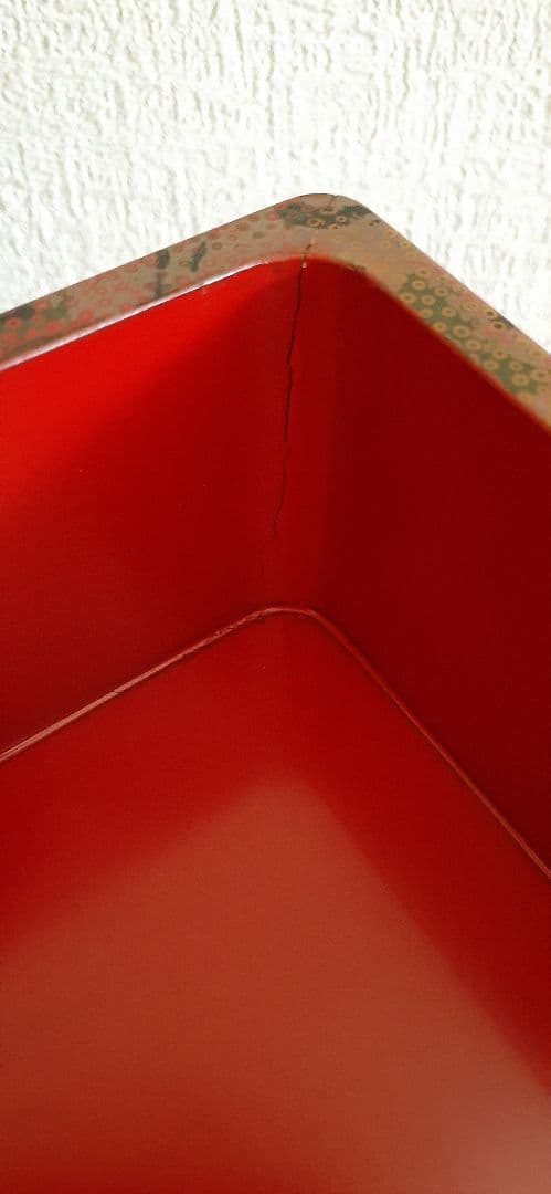 気まぐれ出品【津軽塗】最高級ライン「錦塗」五段重箱 未使用品