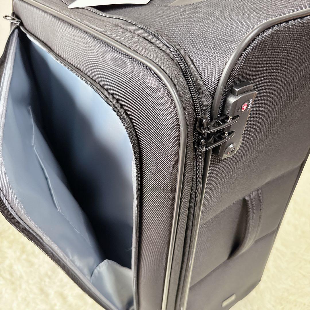 超軽量 新品未使用 【エース】ソフトキャリーケース L TSAロック ブラック