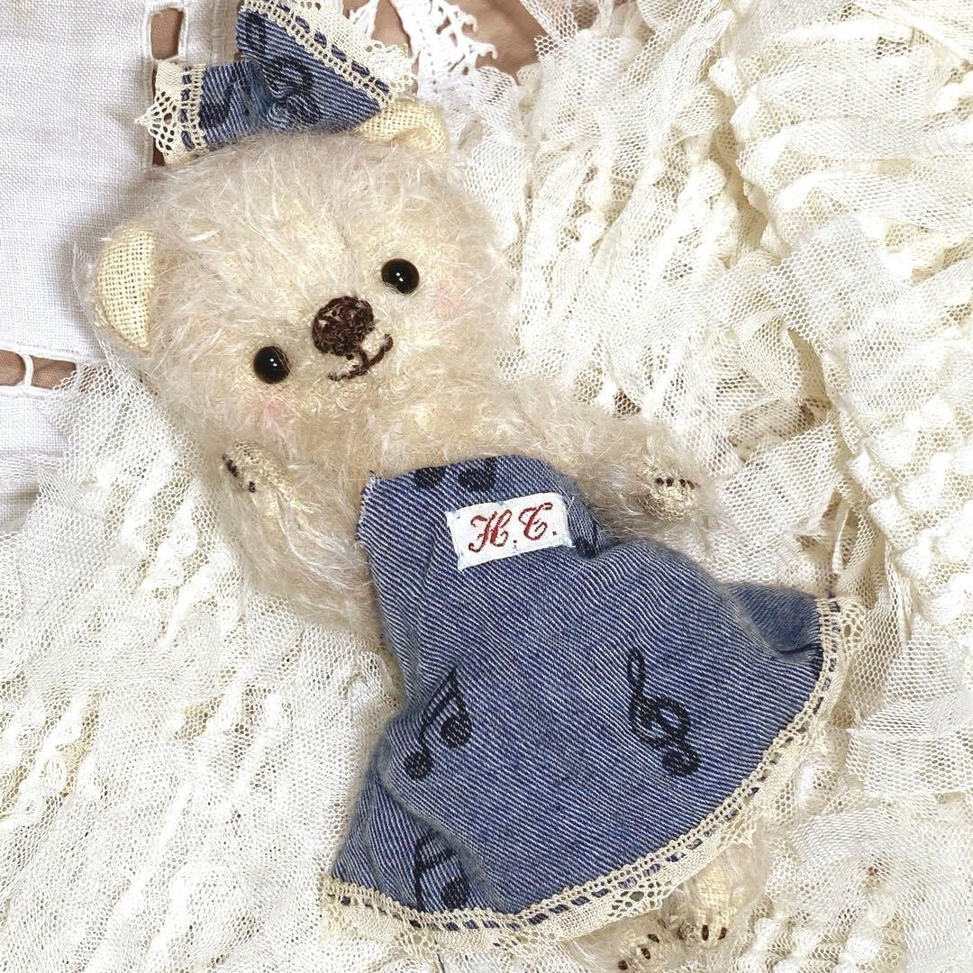 ふんわりん様お取り置き中 テディベア ハンドメイド ai bear 14.5㎝