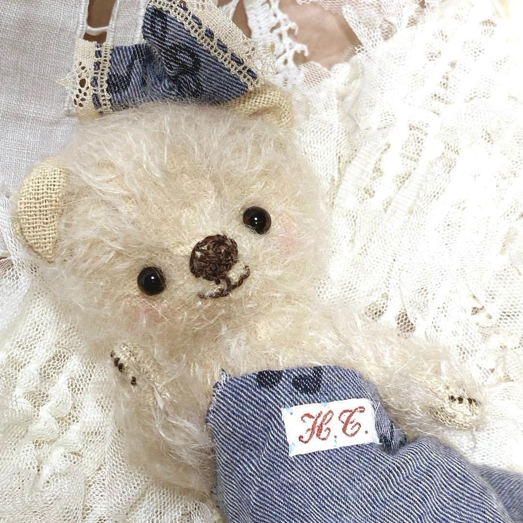 ふんわりん様お取り置き中 テディベア ハンドメイド ai bear 14.5㎝