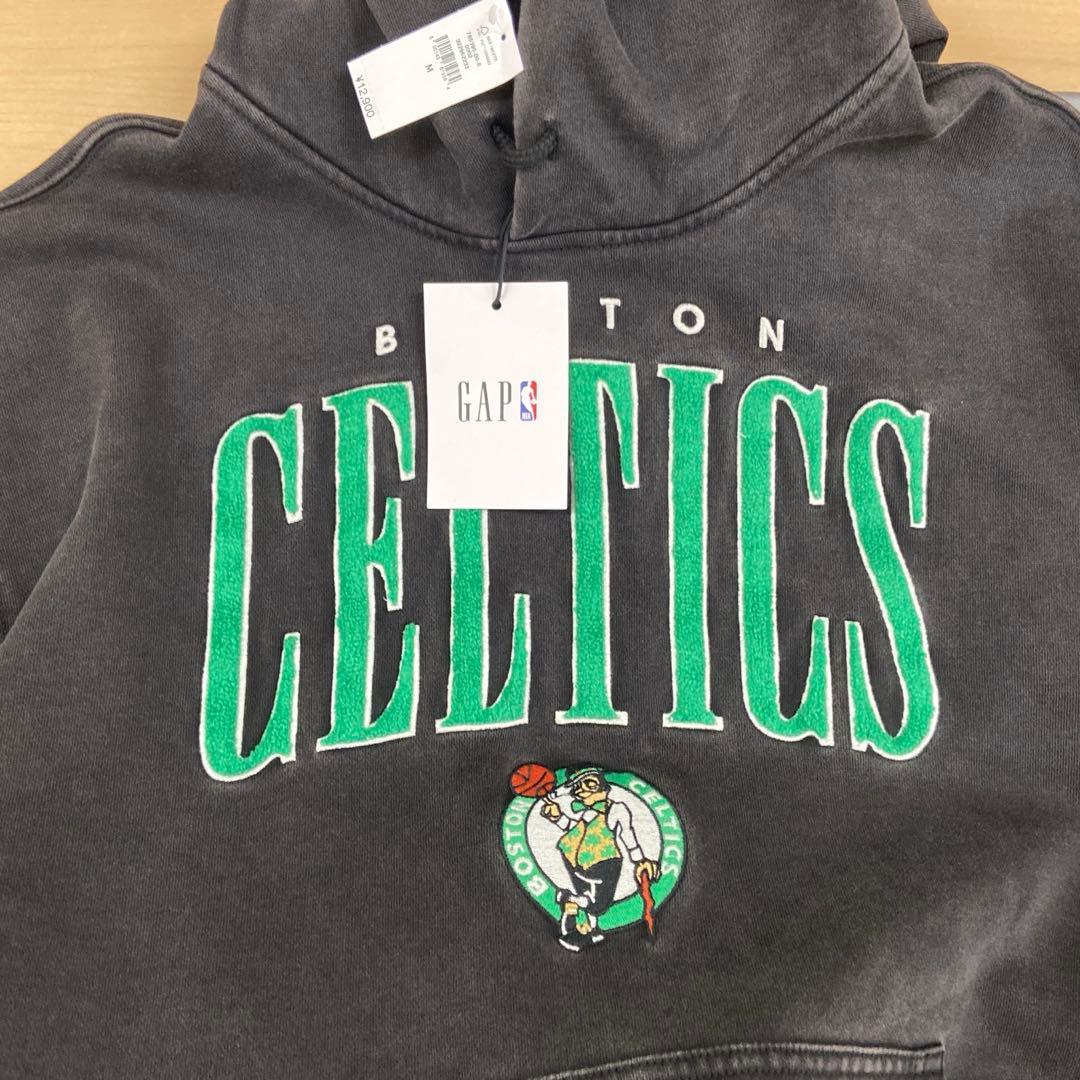 GAP NBAコラボパーカー（BOSTON CELTICS）　サイズM