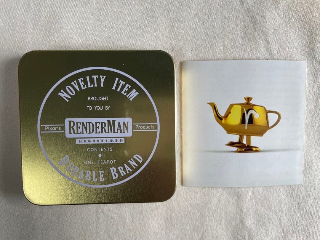 ★レア★ Pixar Renderman Walking tea pot