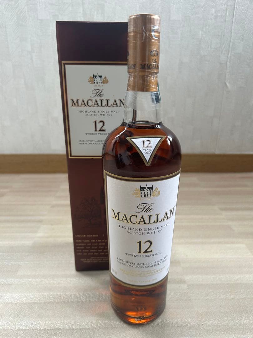 The Macallan 12年 旧ボトル　シングルモルトウイスキー