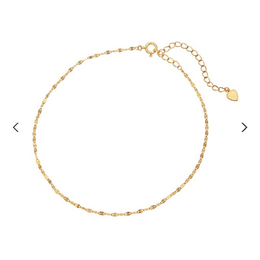 TSUTSUMI K18イエローゴールド アンクレット