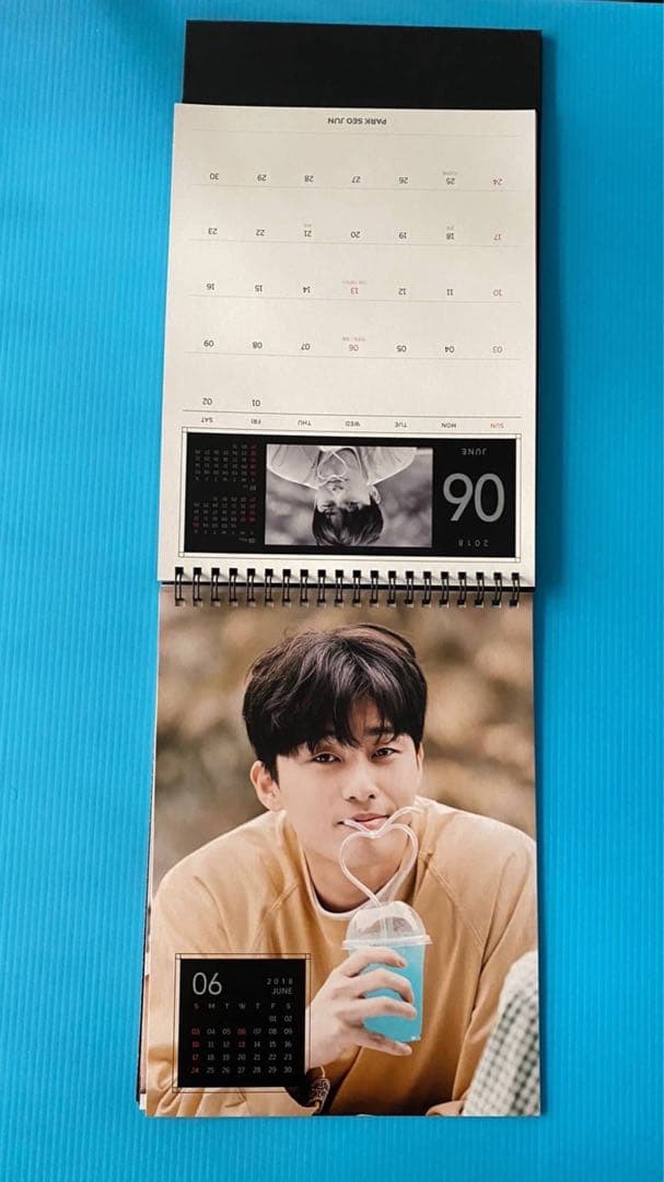 パク・ソジュン 2018年公式卓上カレンダー& DVD(絶版）