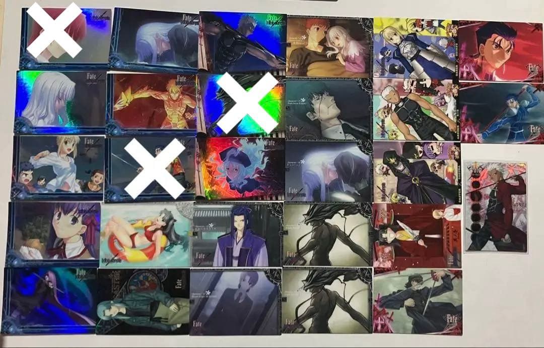 Fate/staynight hollow ataraxia カード27枚セット